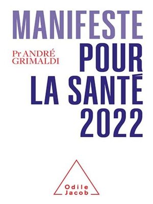 cover image of Manifeste pour la santé 2022